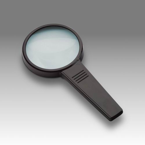 Lupa čtenářská s pevnou obdélníkovou rukojetí - LCH 8275G - D 010